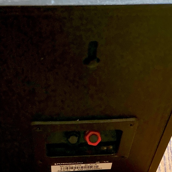 TWO POLK AUDIO TV SPEAKERS! - Picture 3 of 4